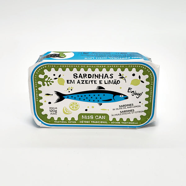 Sardine in Olivenöl mit Zitrone