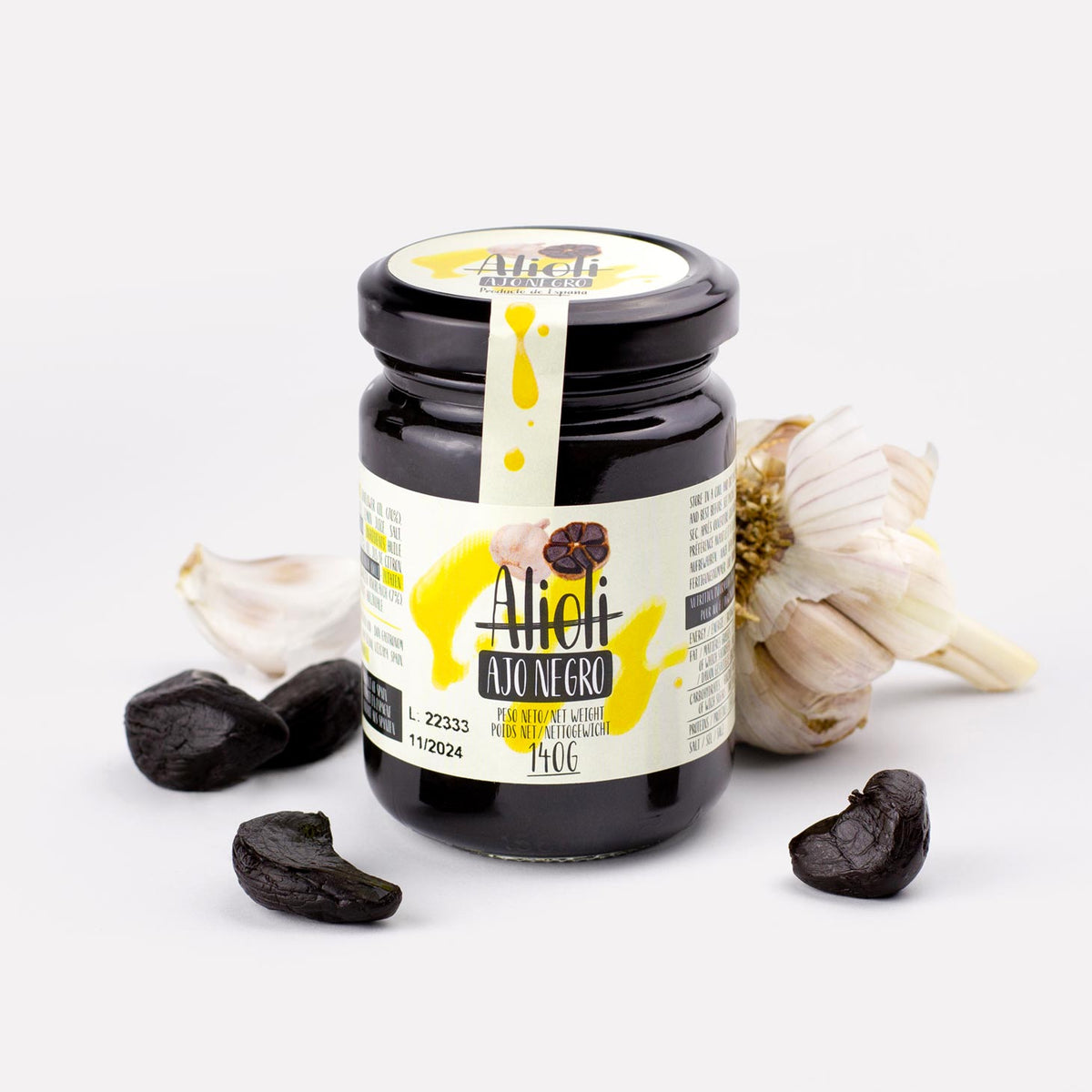 Alioli mit schwarzem Knoblauch