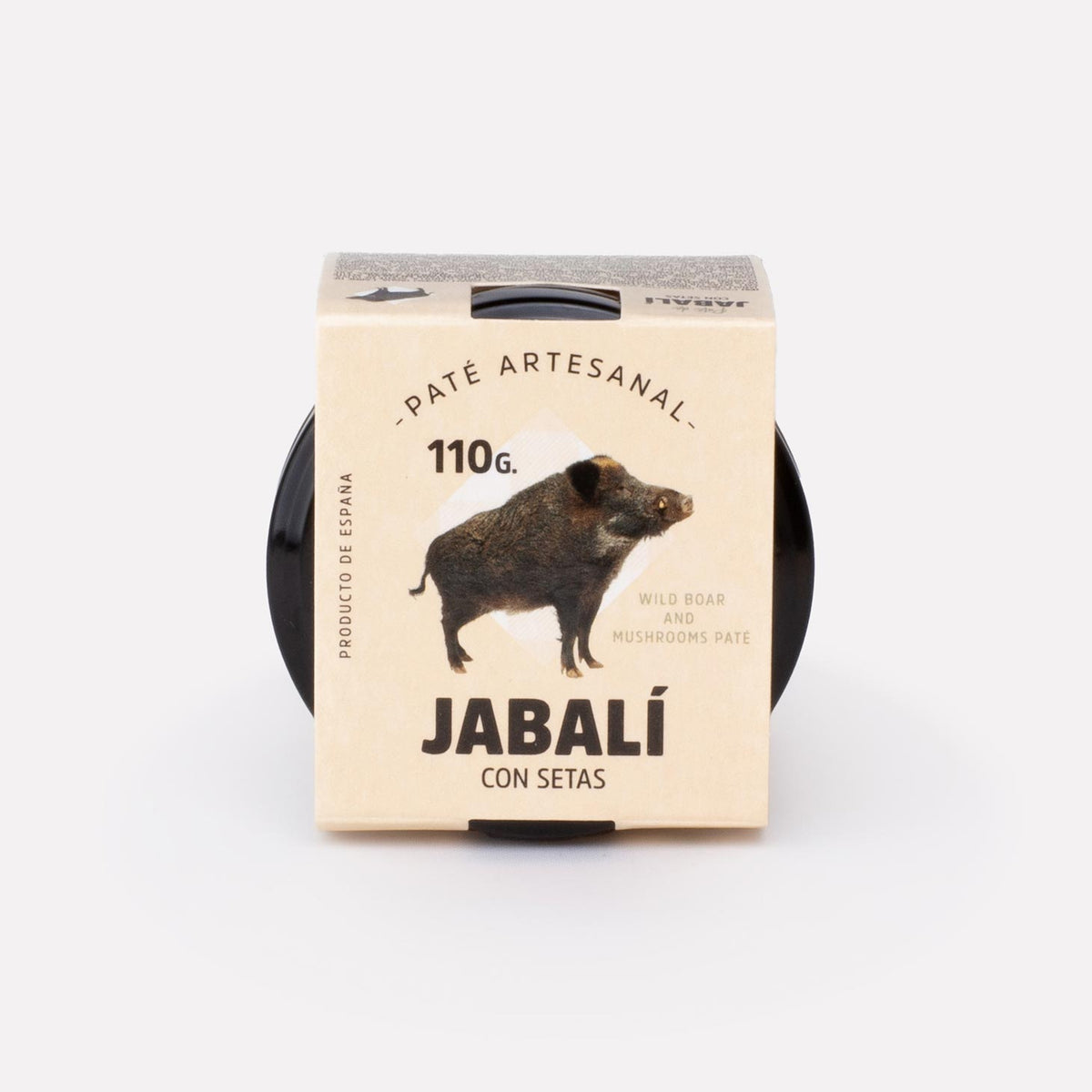 Wildschwein Paté mit Pilzen