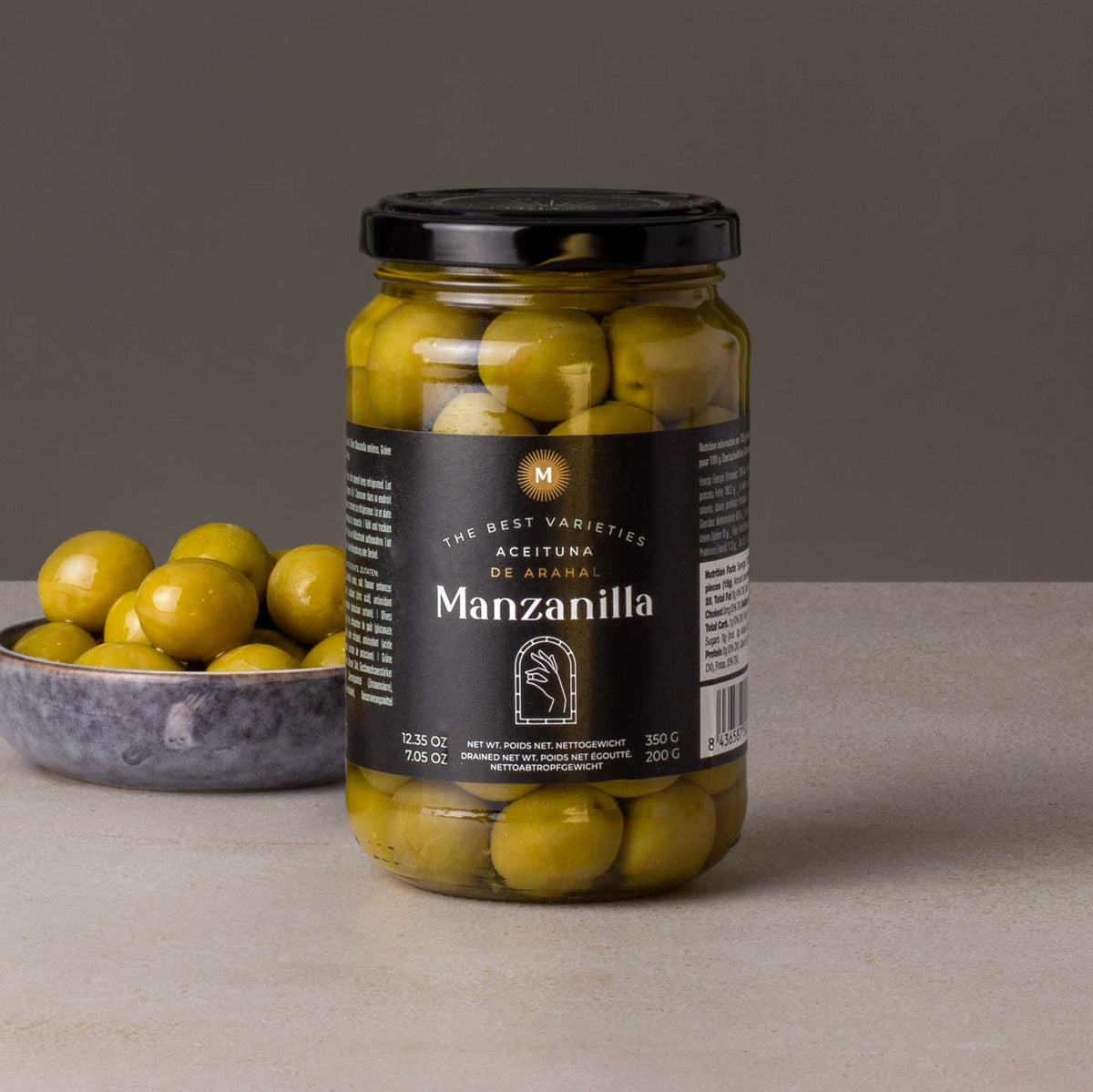 Manzanilla Oliven