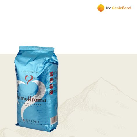 Koffeinfreier Bohnenkaffee Primo Aroma "Decaffeinato" 1 kg