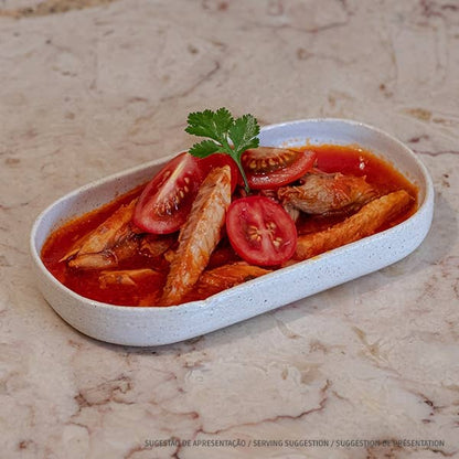Makrelenfilets in Tomatensauce