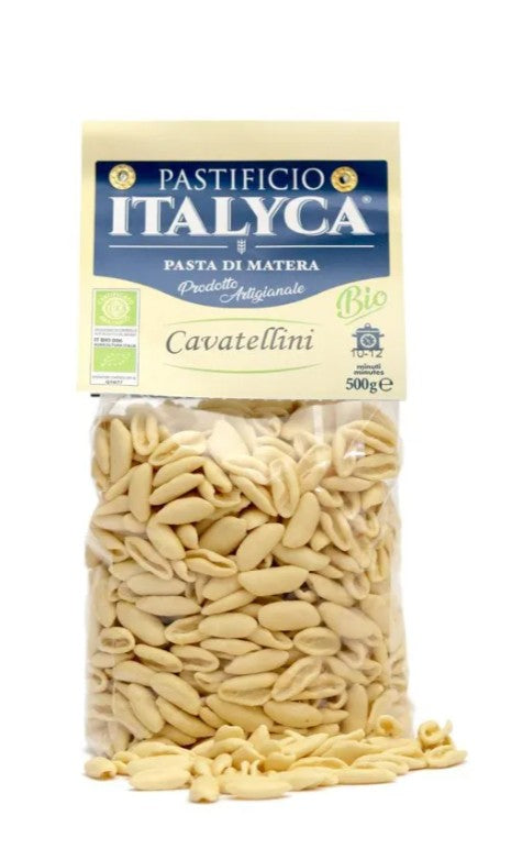 Italyca Cavatellini, 500g, 100 % handwerklich hergestellte BIO-Nudeln aus Italien