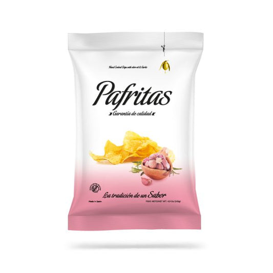 Pafritas Chips mit Knoblauch
