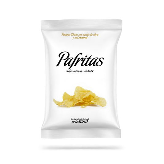 Pafritas Chips mit mineralischem Salz