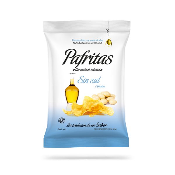Pafritas Chips ungesalzen