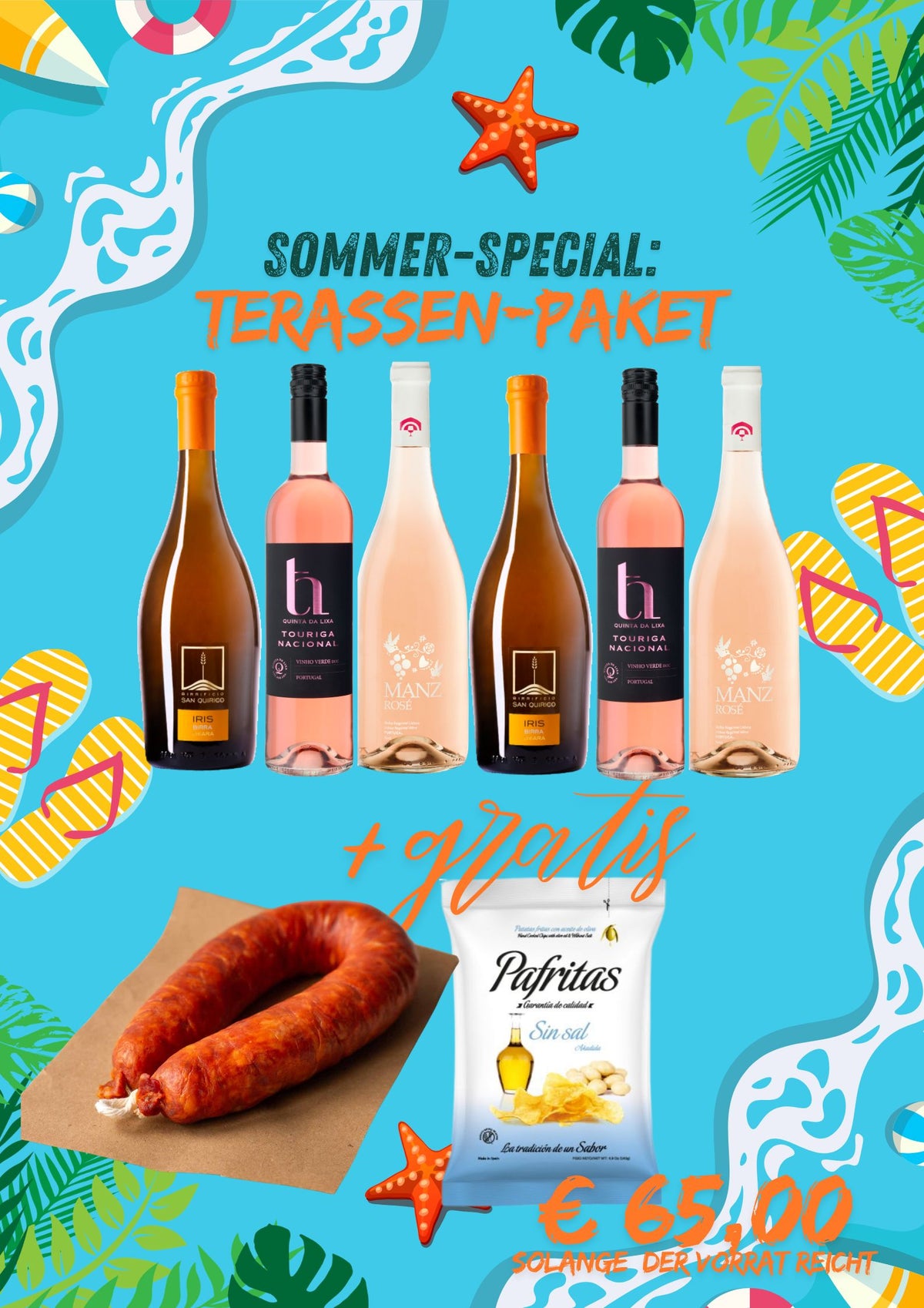 Sommerspecial: Terassenpaket