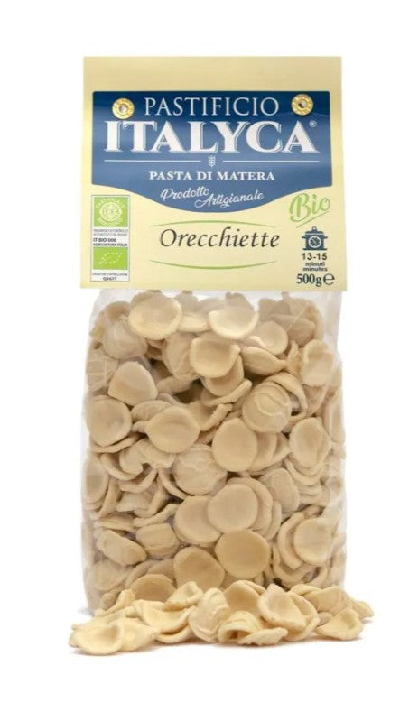 Italyca Orchiette, 500g, 100 % handwerklich hergestellte BIO-Nudeln aus Italien