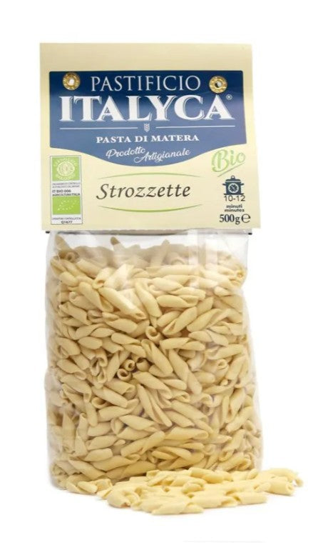 Italyca Strozzette, 500g, 100 % handwerklich hergestellte BIO-Nudeln aus Italien