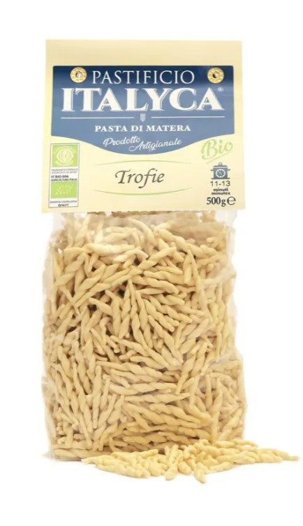 Italyca Tofie corte, 500g, 100 % handwerklich hergestellte BIO-Nudeln aus Italien